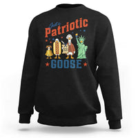 Just A Patriotic Goose Sweatshirt America 250th Anniversary