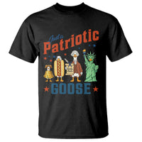 Just A Patriotic Goose T Shirt America 250th Anniversary