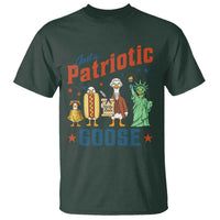 Just A Patriotic Goose T Shirt America 250th Anniversary