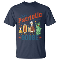 Just A Patriotic Goose T Shirt America 250th Anniversary