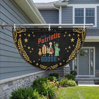 Just A Patriotic Goose Patriotic Fan Flag USA 250th Anniversary