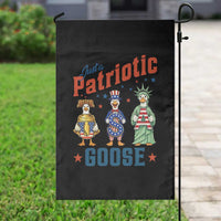 Just A Patriotic Goose Garden Flag Funny Freedom Goose Patriotic