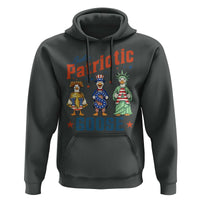 Just A Patriotic Goose Hoodie Funny Freedom Goose Patriotic
