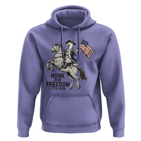 Funny Patriotic Goose Cowboy Hoodie Honk For Freedom