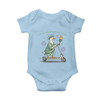 Funny Goose Statue Of Liberty Baby Onesie Off To Celebrate 250 Year