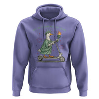 Funny Goose Statue Of Liberty Hoodie Off To Celebrate 250 Year