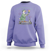 Funny Goose Statue Of Liberty Sweatshirt Off To Celebrate 250 Year