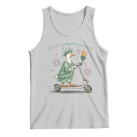 Funny Goose Statue Of Liberty Tank Top Off To Celebrate 250 Year