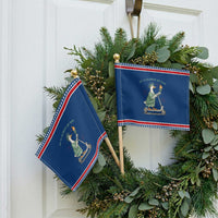 Funny Goose Statue Of Liberty Patriotic Handheld Flag Off To Celebrate 250 Year