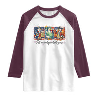 Just An Independent Goose Raglan Shirt Funny Patriotic Goose