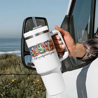 Just An Independent Goose Tumbler With Handle Funny Patriotic Goose