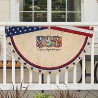 Just An Independent Goose Patriotic Fan Flag Funny Goose