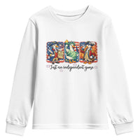 Just An Independent Goose Youth Sweatshirt Funny Patriotic Goose