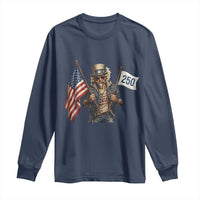 Patriotic Uncle Sam Celebrating 250 Years America Long Sleeve Shirt