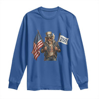 Patriotic Uncle Sam Celebrating 250 Years America Long Sleeve Shirt