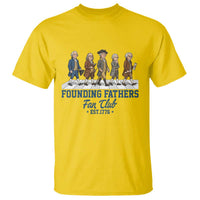 Funny Founding Fathers Fan Club T Shirt Patriotic American History
