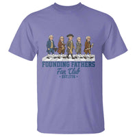 Funny Founding Fathers Fan Club T Shirt Patriotic American History