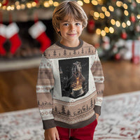 Funny Birthday Dinosaur Ugly Christmas Sweater Prehistoric Party Celebration
