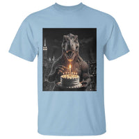 Funny Birthday Dinosaur T Shirt Prehistoric Party Celebration