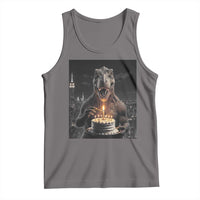 Funny Birthday Dinosaur Tank Top Prehistoric Party Celebration