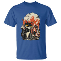 Funny Trouble Maker Cat T Shirt Cute Mischief Graphic Gift For Cat Lover