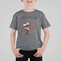 Yee Claw T Shirt For Kid Funny Crawfish Cajun Seafood Festival