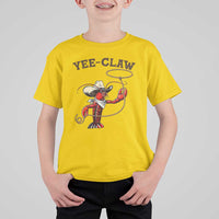Yee Claw T Shirt For Kid Funny Crawfish Cajun Seafood Festival