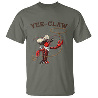 Yee Claw T Shirt Funny Crawfish Cajun Seafood Festival