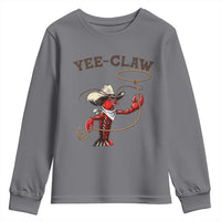 Yee Claw Youth Sweatshirt Funny Crawfish Cajun Seafood Festival