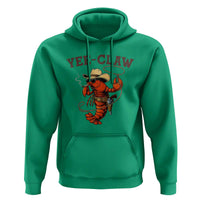 Yee Claw Southern Crawfish Hoodie Funny Seafood Party Graphic