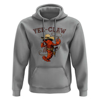 Yee Claw Southern Crawfish Hoodie Funny Seafood Party Graphic