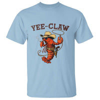 Yee Claw Southern Crawfish T Shirt Funny Seafood Party Graphic