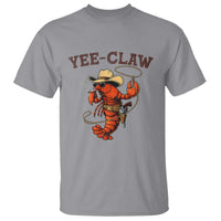 Yee Claw Southern Crawfish T Shirt Funny Seafood Party Graphic