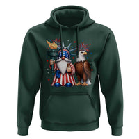 Funny Statue Of Liberty Gnome Hoodie Patriotic 4th Of July