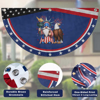 Funny Statue Of Liberty Gnome Patriotic Fan Flag 4th Of July Gift