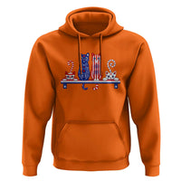 Red White And Blue Cute Cats Hoodie Patriotic Pet Lover