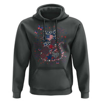 Funny Patriotic Cat Lover Hoodie 4th Of July Freedom