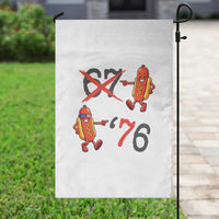 Funny 67 Meme Hot Dog Lover Garden Flag USA 250 BBQ Celebration