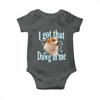 I Got That Dawg In Me Baby Onesie Funny Corgi Dog Meme - Wonder Print Shop