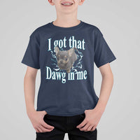 I Got That Dawg In Me Dog Meme T Shirt For Kid Ironic Chihuahua Face - Wonder Print Shop