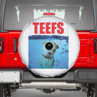 Chihuahua Dog Meme Spare Tire Cover Funny Horror Movie Poster Dog Teefs - Wonder Print Shop