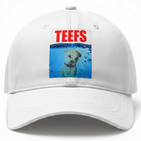 Chihuahua Dog Meme Baseball Cap Funny Horror Movie Poster Dog Teefs