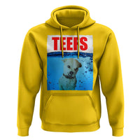Chihuahua Dog Meme Hoodie Funny Horror Movie Poster Dog Teefs - Wonder Print Shop