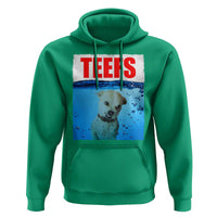 Chihuahua Dog Meme Hoodie Funny Horror Movie Poster Dog Teefs - Wonder Print Shop