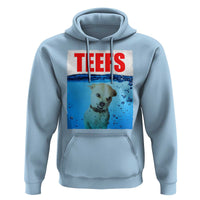 Chihuahua Dog Meme Hoodie Funny Horror Movie Poster Dog Teefs - Wonder Print Shop