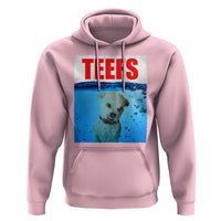 Chihuahua Dog Meme Hoodie Funny Horror Movie Poster Dog Teefs - Wonder Print Shop