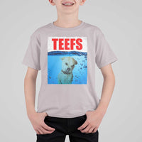 Chihuahua Dog Meme T Shirt For Kid Funny Horror Movie Poster Dog Teefs - Wonder Print Shop