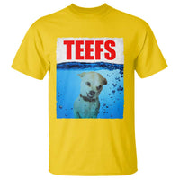 Chihuahua Dog Meme T Shirt Funny Horror Movie Poster Dog Teefs - Wonder Print Shop
