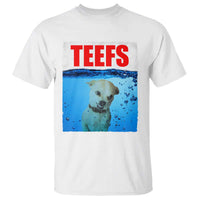 Chihuahua Dog Meme T Shirt Funny Horror Movie Poster Dog Teefs - Wonder Print Shop