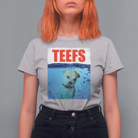 Chihuahua Dog Meme T Shirt For Women Funny Horror Movie Poster Dog Teefs - Wonder Print Shop